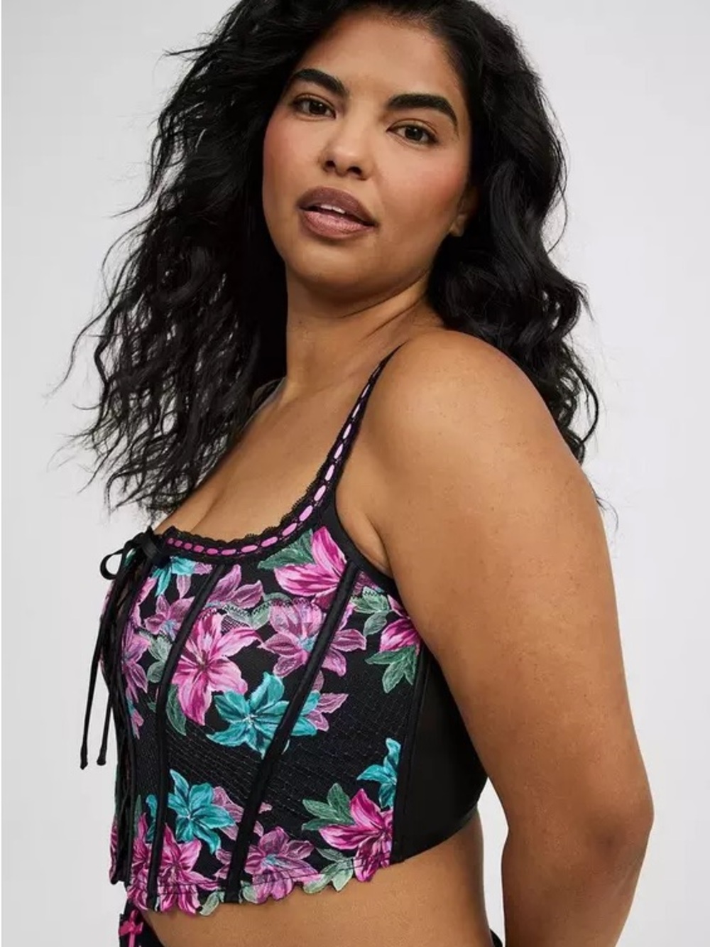 Torrid Nova Ribbon Slot Bustier NWT Size 1X - Picture 2 of 5